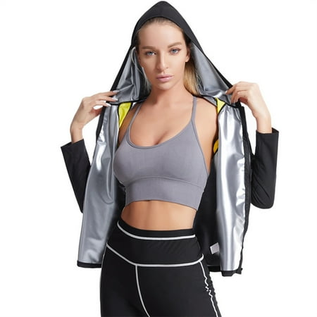 

Womens Shapewear Fitness Body Beauty Sweat Suit Large Size Sports Long Sleeves Corset Shapewear for Women