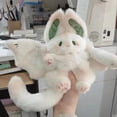 thumbnail image 2 of Peluche de murciélago de 35cm para niña, muñeco de conejo, Kawaii, Animal creativo, dibujos animados, suave, regalo de cumpleaños, 2 of 4