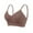 Khaki, variant on Sports Bras For Women Double Shoulder Straps Off The Shoulder Straps Wraps Sports Straps Pads Brassiere Bras Full Coverage Tshirt Bras /Green