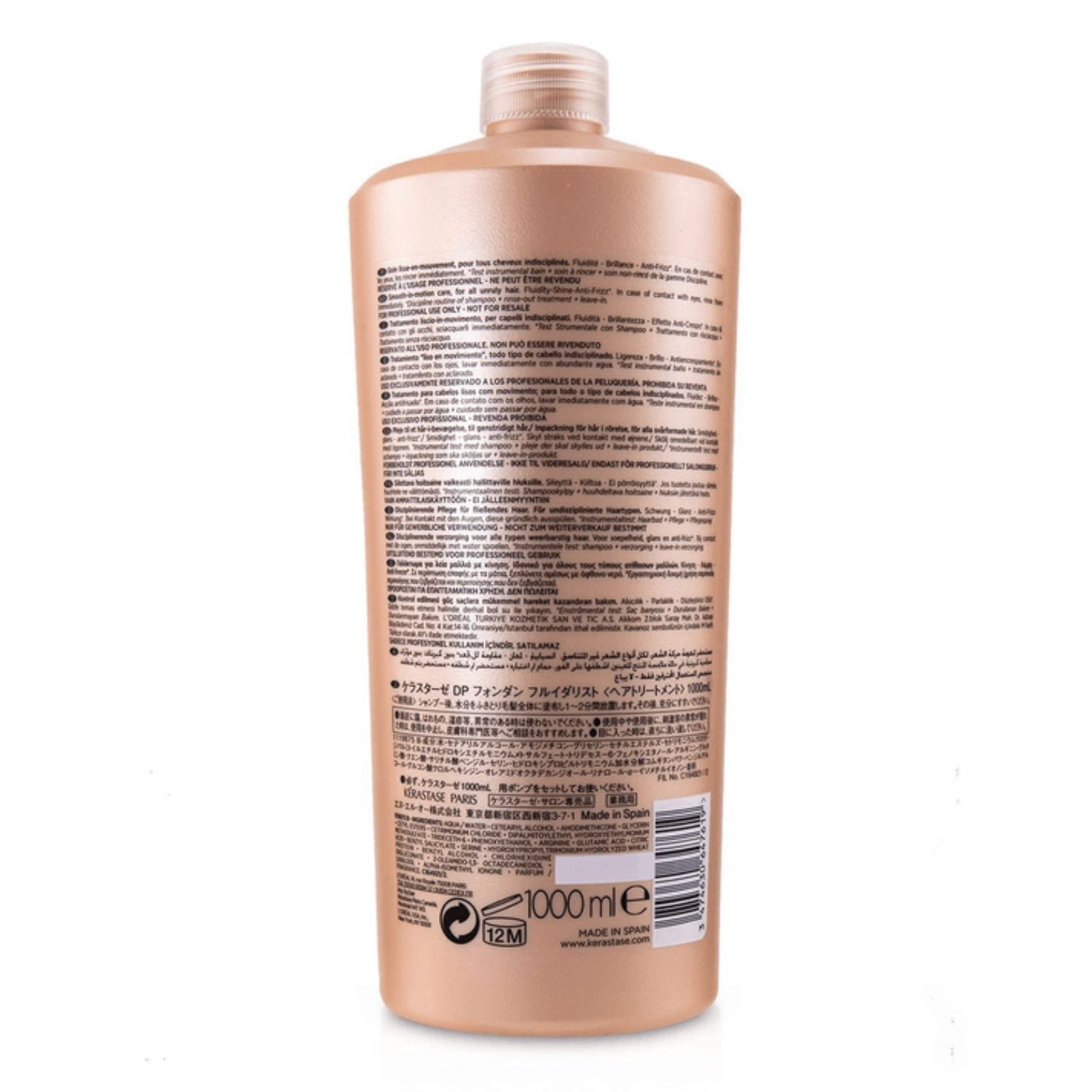 Kerastase Discipline Bain Fluidealiste No Sulfate Smooth-in-Motion Shampoo for Unruly Hair 34 oz