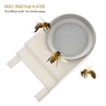 thumbnail image 4 of CIMAXIC 6 Pcs Distributeur d'Eau Utile pour Ruche Apicole, Mangeoire d'Entrée pour Ruche à Miel, 5,51 Pouces X 2,95 Pouces X 1,1 Pouces, 4 of 4