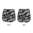 thumbnail image 5 of Lsque Horse Silhouette Printed Women's Running Shorts with Liner Pockets,Elastic Quick Dry Workout Athletic Gym Yoga Shorts,Womens High Waist Shorts-Small, 5 of 9