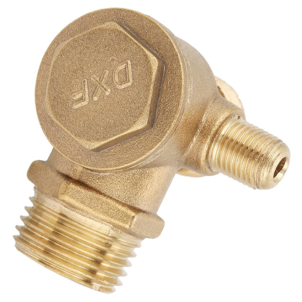 Dingln Male Thread 90 Degree Brass Air Compressor Check Valve Spare Parts 20 10mm 19