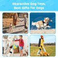 thumbnail image 2 of Flirt Pole for Dogs, Retractable Teasing Stick with Lure, Interactive Dog Toys for Outdoor Training Play Exercise, 40 Inch Flirt Stick for Dog Agility Training Equipment, 2 of 8