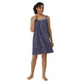 thumbnail image 6 of Aria Sleeveless 100% Cotton Nightgown with Pockets in 36",Women's Sizes XS-5X, 6 of 8