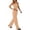 *Yellow, variant on Women's Striped Two Piece Set, Strapless Sleeveless Top and Lounge Pants, Fashion Casual Loose Outfit Blue,Womens Plus L