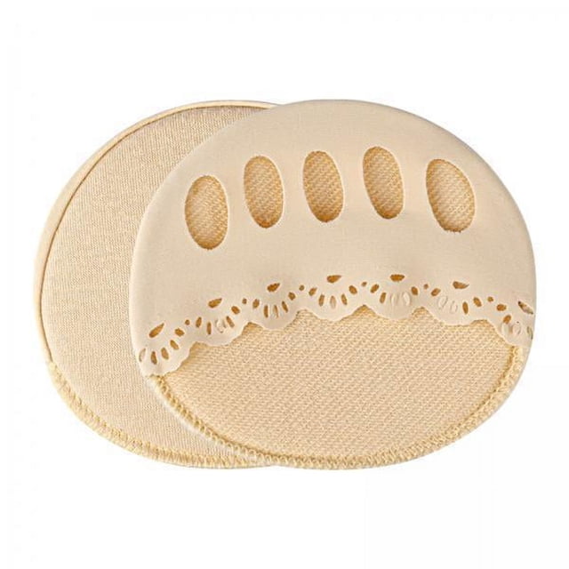 2x Almohadillas Metatarsianas Acolchadas, Almohadillas para El Antepié para Tacones, Zapatos, Espaciadores de Dedos, Estilo Expuesto, Cómodas Almohadi 2 piezas