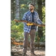 thumbnail image 4 of Guide Gear Men's Performance Flannel Shirt North Atlantic Plaid LARGE, 4 of 4