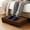 Dark Brown, variant on Wooden Step Stool 6” Height, Step Stool for Bed, Bedroom, Kitchen, Living Room, Oak