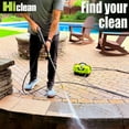 thumbnail image 5 of Hiclean Premium Electric Pressure Washer, 2100 PSI, Compact Power Washer for Car Detailing and Outdoor Cleaning, ETL Safety Certified, 5 of 6