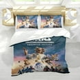 thumbnail image 5 of Tales from the Galaxy's Edge Themed Bed Sheet Set Three Piece Set 53x79 In ches Comfortable And Skin Friendly Unique Design Creating A Star Studded Night Home Decor Gifts For Family Friends fans, 5 of 6