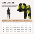 thumbnail image 4 of Pajama Sets for Women 2 Pcs, Ball Button Down Long Sleeve Sleepwear Lounge PJ Sets, 4 of 6