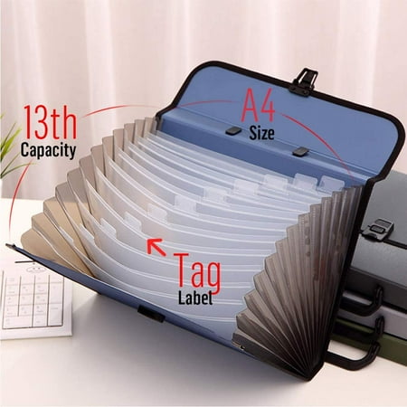 a4 expanding file with handle
