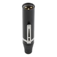 thumbnail image 1 of Yinanstore Power Adapter Connector 4Pin to 3Pin Male Adapter Converter Easy to Use Mini XLR Connector for Condenser Mic Clip Type, 1 of 8