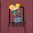thumbnail image 3 of Hey Arnold! - Fresh Arnold - Women's Lightweight French Terry Long Sleeve Shirt, 3 of 5