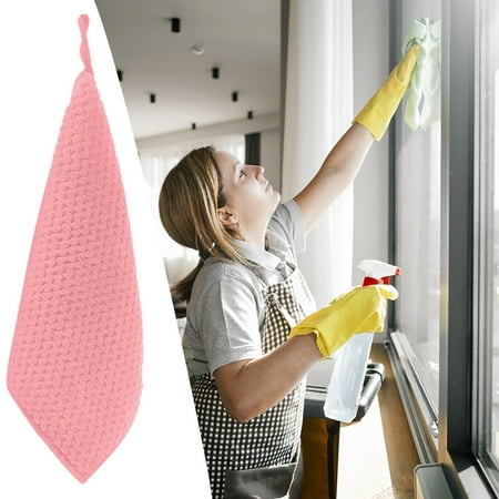 EcoNest Towels For Kitchen & Bathroom Super Absorbent Soft Small Hanging Towel Set With Hanging Loop