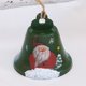 thumbnail image 3 of Bewildely Campanas de árbol de Navidad, campana de hierro de cáñamo, exquisitos adornos tradicionales para festivales, diseño de escena, colgante de Kits de decoración para fiestas Verde Bewildely HA070665-03, 3 of 6