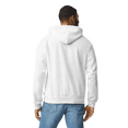 thumbnail image 3 of Wire Delight Men’s Hoodie, Heavy Blend Casual Pullover Hooded Sweatshirt with Pouch Pocket, White, XL, 3 of 5