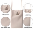 thumbnail image 3 of Bolso bandolera para mujer, pequeño bolso bandolera tipo mensajero, bolso en efectivo, cartera, 3 of 5