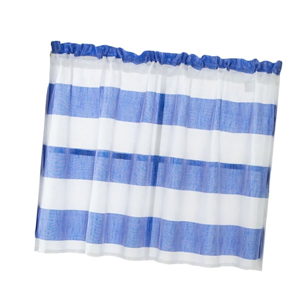 Cortina de Ventana Atractivo Adecuad Decoración de Hogar - Azul Sunnimix niveles de ventana