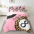 thumbnail image 2 of Manfei Fashion Cheetah Print Bedding Comforter Set 7pcs, Cartoon Billiards Print King Bedding Sets, Teens Kids Boys Girls Reversible Bed Sheets, Ultra Soft Bedroom Decor, 2 of 7