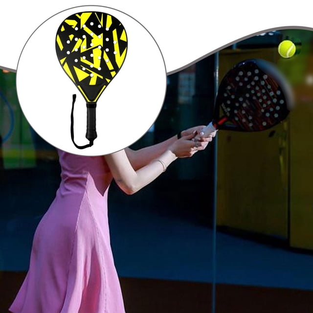 DYNWAVECA Padel Racket Lightweight Men Women Professional Portable Durability Practical Premium Training Padel Racquet Comfortable Grip 1 Pieces Racket