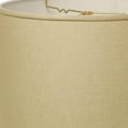 thumbnail image 3 of HomeRoots 470179 15 in. Throwback Drum Linen Lampshade Parchment Biege, 3 of 6