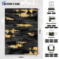 thumbnail image 3 of Bleum Cade 5'x7' Area Rugs for Living Room, Modern Abstract Rug Ultra Soft Washable Rugs for Bedroom, Anti Slip Durable Carpet Home Decor for Dining Room,Black Gold, 3 of 11