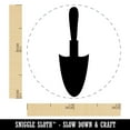 thumbnail image 2 of Garden Trowel Shovel Solid Self-Inking Rubber Stamp Ink Stamper - Green Ink - Mini 1/2 Inch, 2 of 7