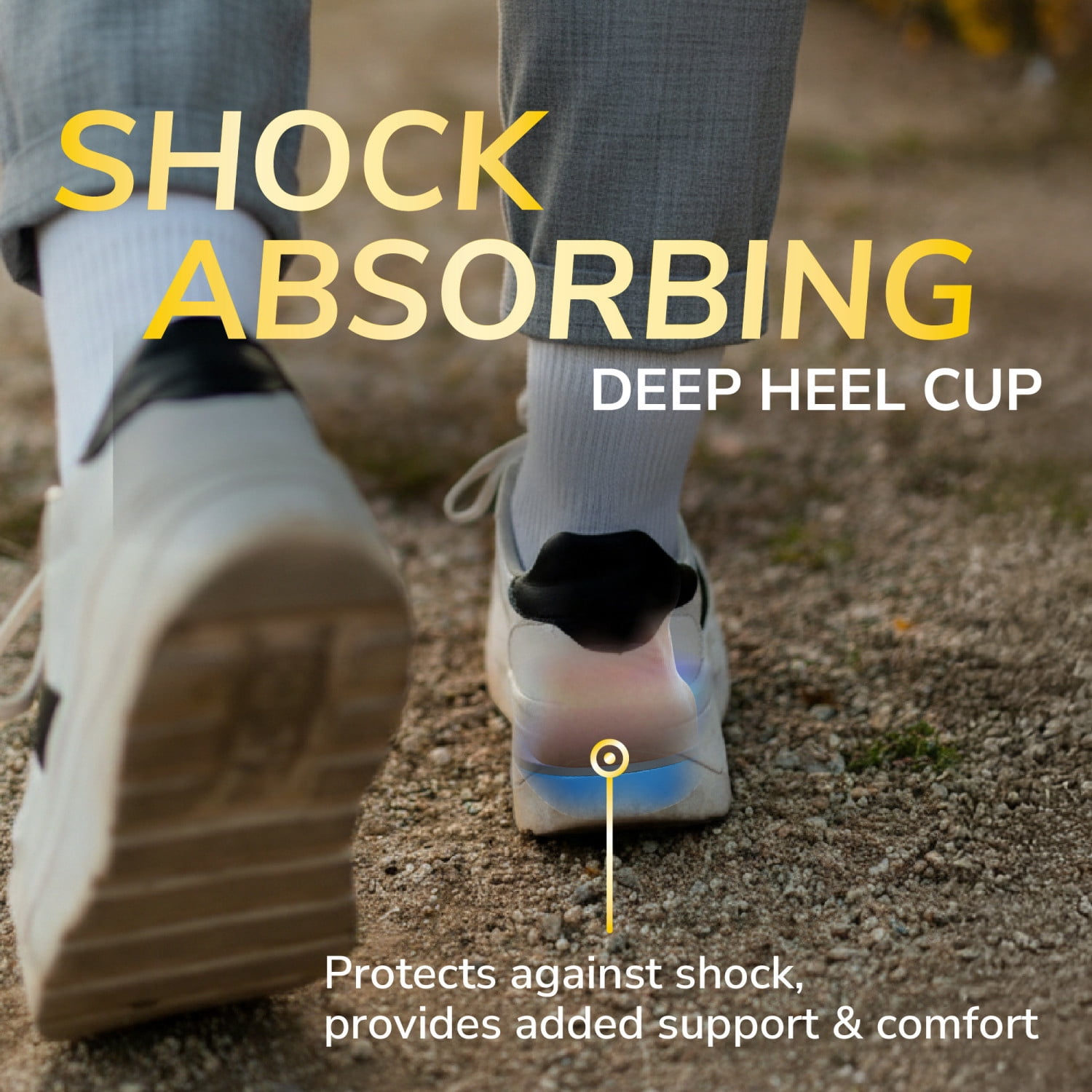 (2 pack) Dr. Scholl’s Adapts to You Insoles for Men with Self-Molding Foam, Size 8-14