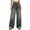 a01Gray, variant on Yyeselk Women Baggy Jeans High Waist Streetwear Vintage Washed Jean Trousers Wide Leg Pleated Front Denim Pants Sky Blue XS