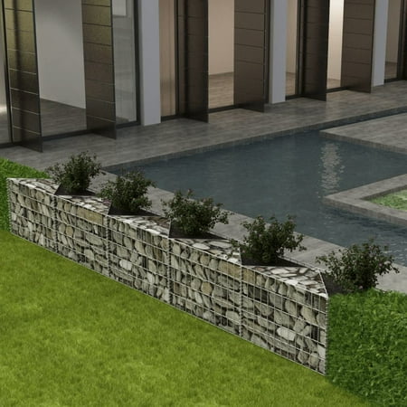 

Gabion Basket Galvanized Steel 118.1 x11.8 x19.7
