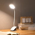 thumbnail image 4 of SLYNSHome Clip on Lamp for Desk LED Eye Protection Reading Lights with 3 Brightness Level Table Top Gooseneck Lamps Bedroom Night Light Home Decoration, 4 of 6