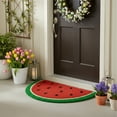 thumbnail image 2 of Calloway Mills Watermelon Slice Outdoor Doormat, 2 of 5