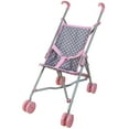 thumbnail image 3 of Lissi: 16" Baby Doll Playset - Pink-Blue-Polka Dot - Umbrella Stroller, Travel Bed, Playpen, Bouncer, Handbag, Toy Care Accessories, Kids-Toddlers 2+, 3 of 10