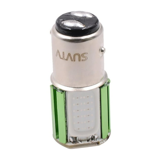 Universal Brillante Coche Motocicleta Tail Turn Cabeza Luz Lámpara Verde