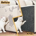 thumbnail image 3 of Cat Anti-Scratch Mat 78.7x15.7" Couch Furniture Protector for Pet Claw Scratching Protection (3XL), 3 of 5