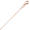 thumbnail image 4 of Tilo Jewelry Rose Gold Plated 925 Sterling Silver Wishbone Pendant Charm Necklace for Women & Unisex | 18 Inch Cable Chain, 4 of 8