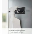 thumbnail image 3 of Yamazaki Home  Magnetic Kitchen Towel Hanger, Steel, Holds 3 lbs - L 1.77 x W 11.02 x H 1.97 inches Black, 3 of 7