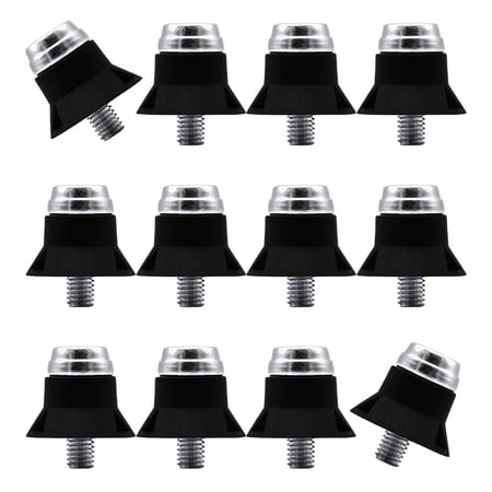 WINDLAND 12Pcs Football Spikes Nails Screw Cleat Football Stud Replacement Soccer Cleats for Women Man Boy And Girl Soccer Shoes