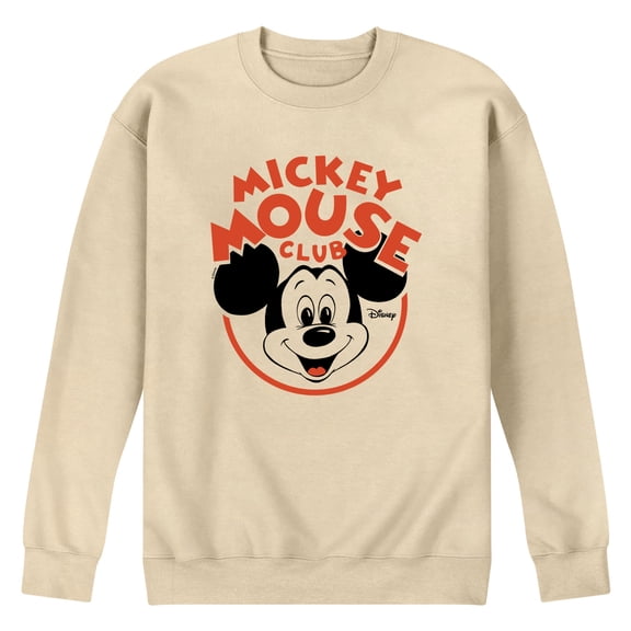 Disney - Mickey Mouse Club Logo - Men's Crew Fleece Sweatshirt