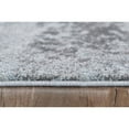 thumbnail image 3 of 5â€™ x 8â€™ Blue Gray Abstract Mist Modern Area Rug, 3 of 9