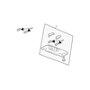 Genuine OE Honda Sun-Visor - 83280-SDA-A01ZA