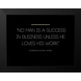 thumbnail image 2 of ArtsyQuotes 14x12 Black Modern Framed Museum Art Print Titled - Florence Scovel Shinn Quote: Success in Business, 2 of 5