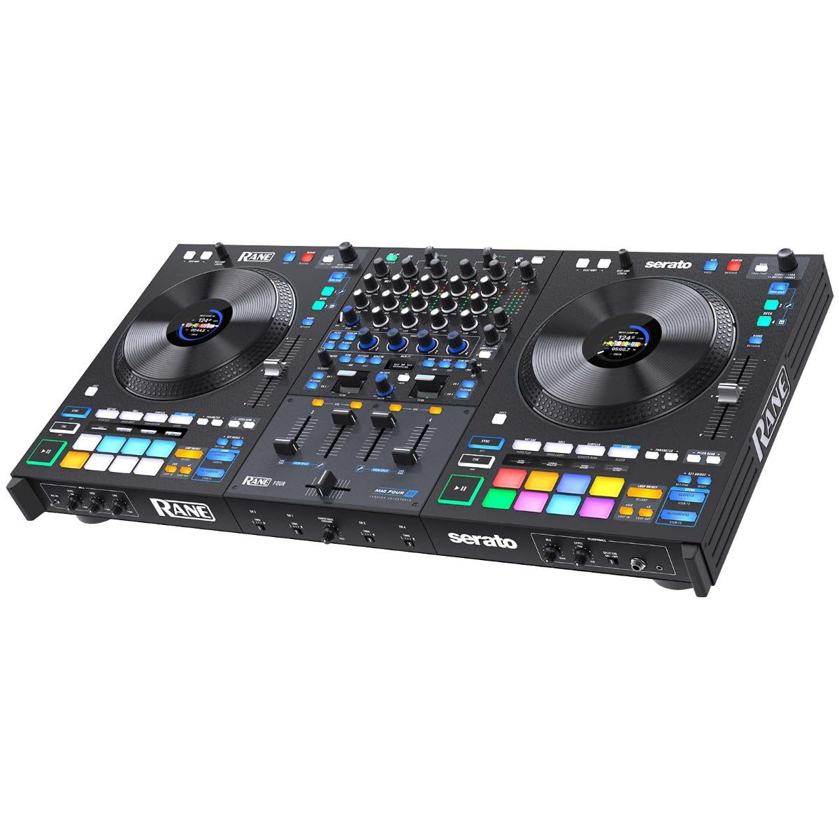 Rane FOUR Advanced Four-Channel Stems DJ Controller with Hard Carrying Case Package