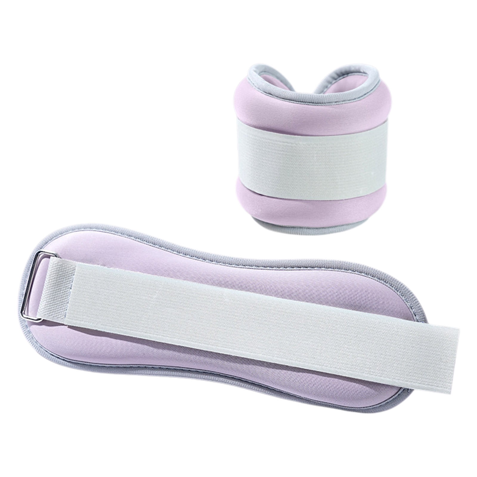 NWOKYZGH 2Pcs Ankle Wrist Weights, Comfort Fit Cuff Weight Set, Adjustable Walking Weights for Home Workout, Ankle Strengthening