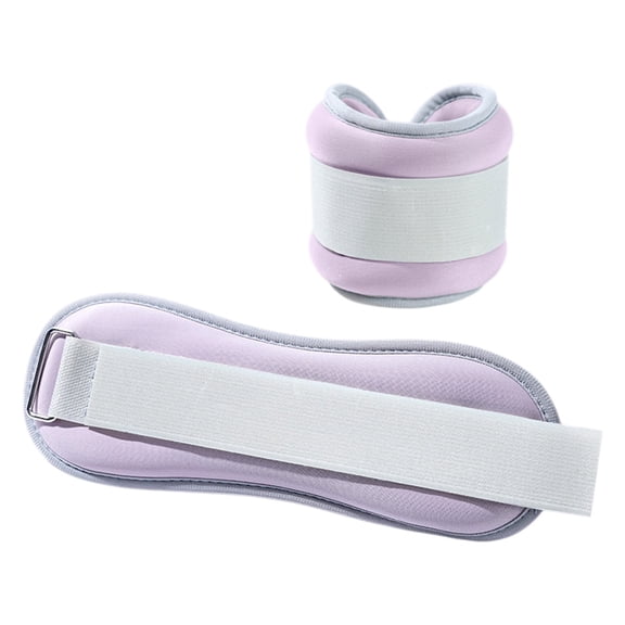 HOARBOEG Adjustable Ankle Weights 2Pcs Wrist Leg Weights for Running Walking Strength Training Steel Grit Filling, Fitness Equipment for Men Women