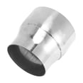 thumbnail image 1 of Adaptador reductor de tubo de escape mandrel para automóvil, adaptador de tubería de escape de 3.5" OD a 4.25" OD, longitud de 4", acero inoxidable 201 tono plateado, 1 of 1