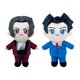 thumbnail image 5 of Muñeco de peluche de Anime Phoenix Wright Miles Edgeworth, muñeco suave de Navidad para regalo de cumpleaños infantil, juguetes de peluche de Anime para clubes de entretenimiento, 5 of 6