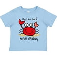 thumbnail image 3 of Inktastic Too Cute Crab Boys or Girls Toddler T-Shirt, 3 of 5